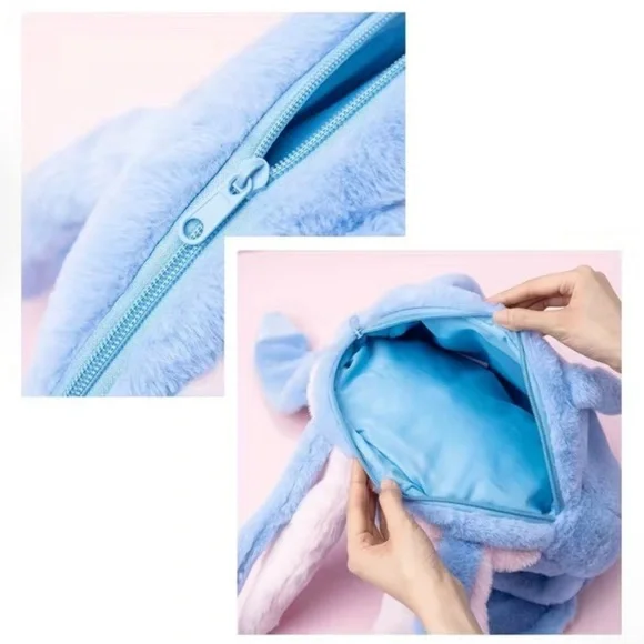 Large Disney Lilo & Stich bunny ears Plush Shoulder Bag - Picture 13 of 13